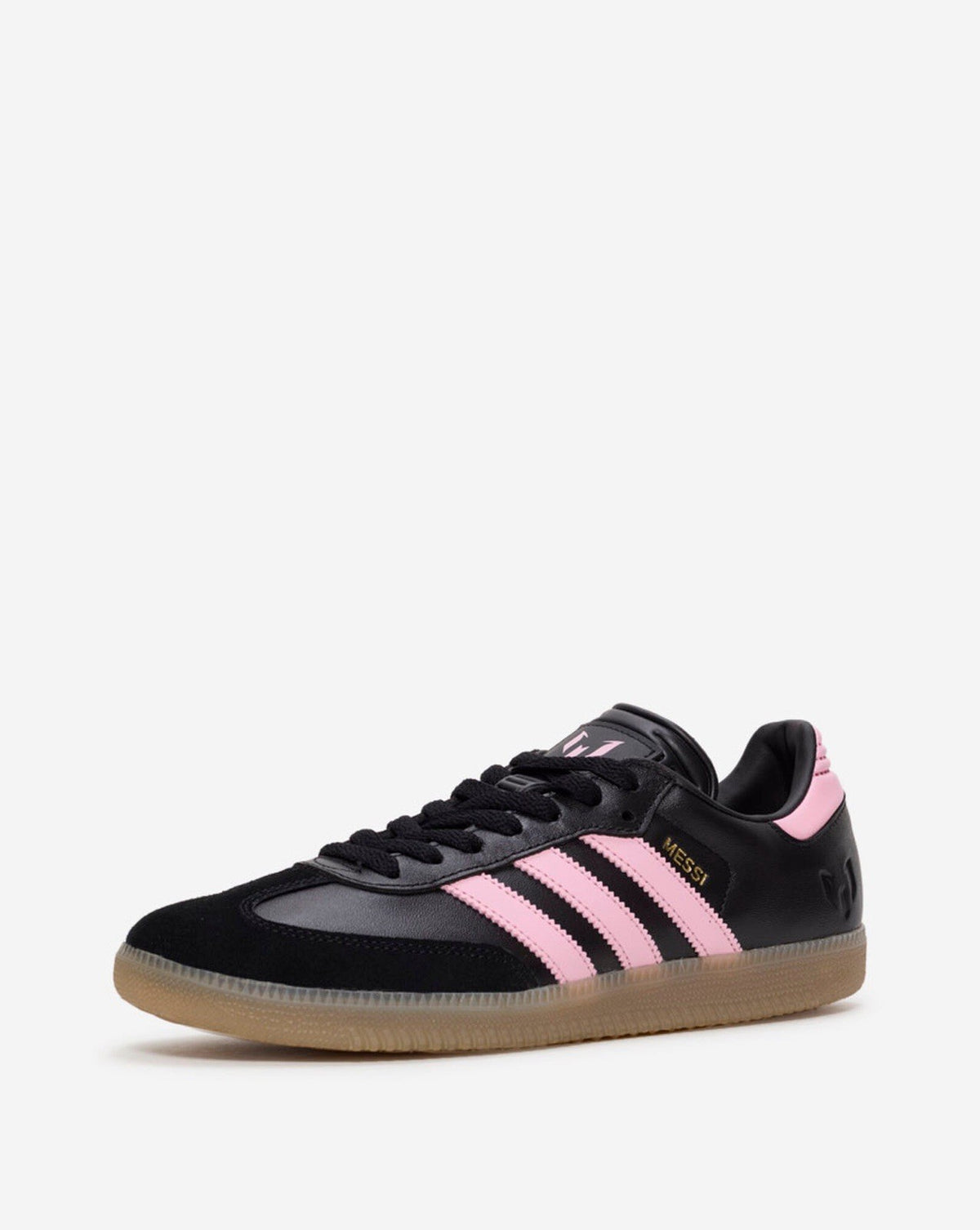 Adidas Messi Samba Men’s Black Sneaker Athletic Shoe Footwear Soccer #845