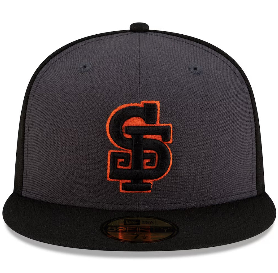Giants New Era 59FIFTY Fitted Cap Gray Black